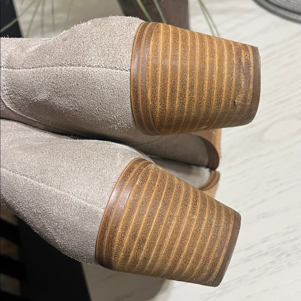 Marc Fisher Suede Ankle Booties - Picture 4 of 9